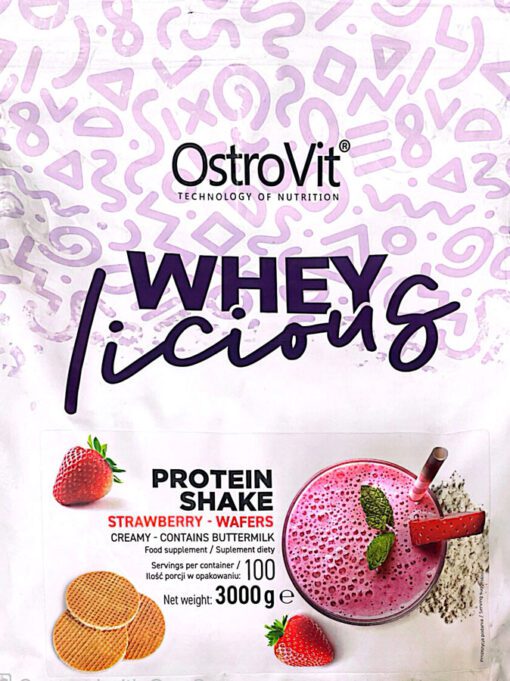 پروتئین وی لیشس استروویت (3000g) | Ostrovit WHEY licious Protein Shake - Image 3