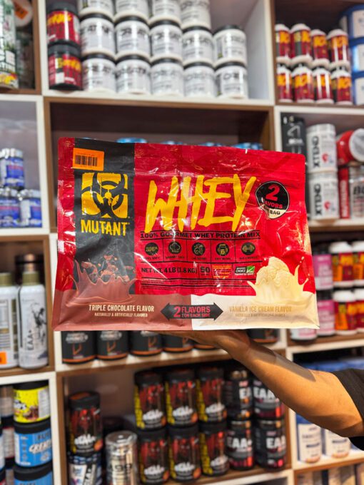 پروتئین وی کیسه ای دو طعم موتانت (1.8kg) | WHEY 4lb Dual Flavor Mutant - Image 6