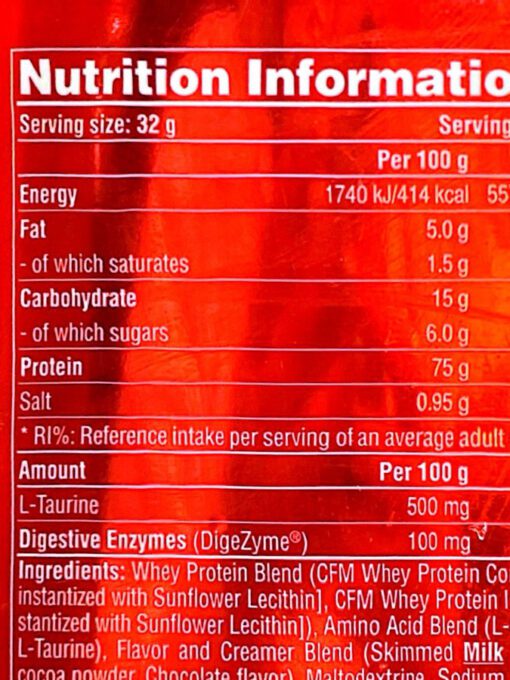 پروتئین وی 100% گالوانایز (2280G) | GALVANIZE CHROME WHEY PROTEIN - Image 7