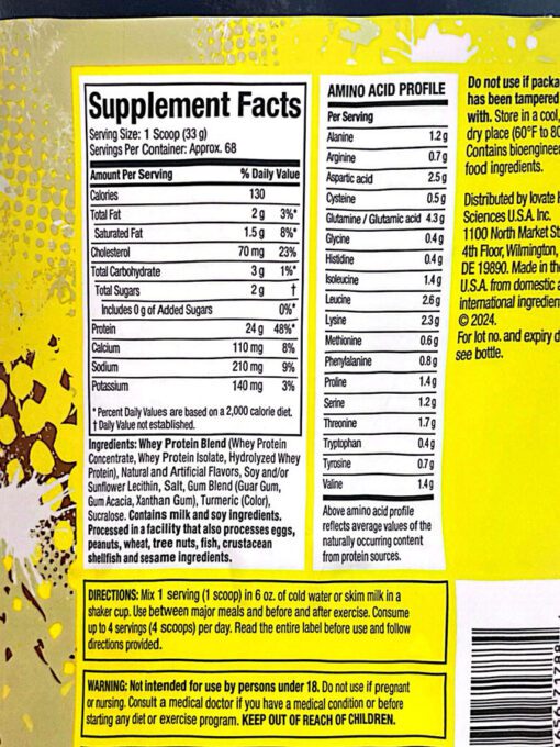 پروتئین وی نیترو تک وی گلد لمیتد ادیشن ماسل تک (2.32KG) | MuscleTech Nitro-Tech Whey GOLD LIMITED - Image 4