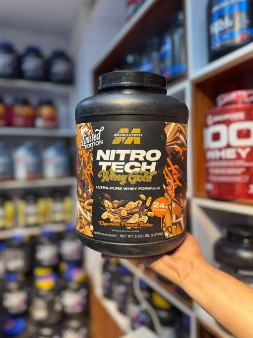 پروتئین وی نیترو تک وی گلد لمیتد ادیشن ماسل تک (2.32KG) | MuscleTech Nitro-Tech Whey GOLD LIMITED - Image 5