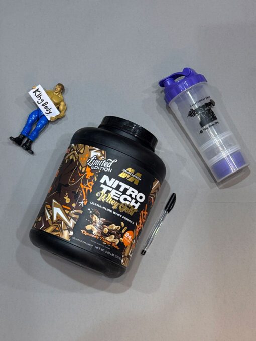 پروتئین وی نیترو تک وی گلد لمیتد ادیشن ماسل تک (2.32KG) | MuscleTech Nitro-Tech Whey GOLD LIMITED - Image 7