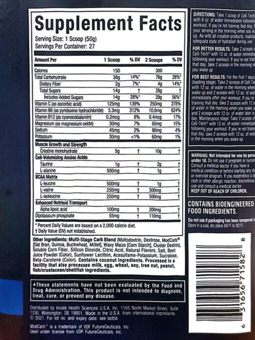 کراتین مونوهیدرات بادی بیلدینگ (150g) | Creatine Monohydrate BODYBUILDING - Image 4