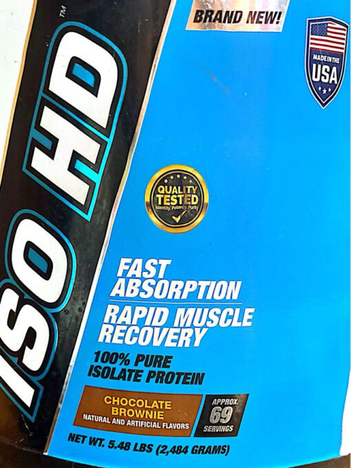 پروتئین وی ایزوله اچ دی بی پی آی (2.27kg) | BPI Iso Whey HD Protein - Image 2