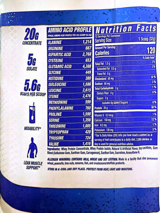 کینگ وی پرمیوم رونی کلمن | (2.3kg) King Whey Premium - Image 3