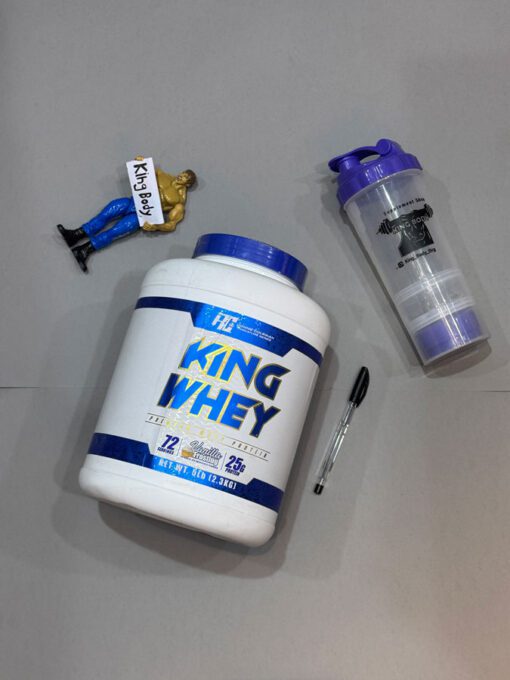 کینگ وی پرمیوم رونی کلمن | (2.3kg) King Whey Premium - Image 4