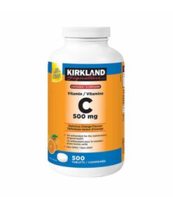 KIRKLAND Vitamin C chewing – 500 mg – 500 tabs | ویتامین c جویدنی کرکلند
