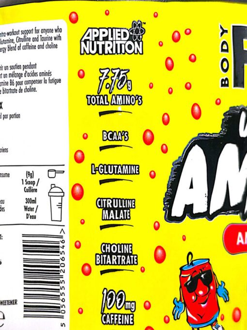 آلتیمیت آمینو بادی فیول اپلاید نوتریشن (30 سرو) Applied body fuel Ultimate amino - Image 7