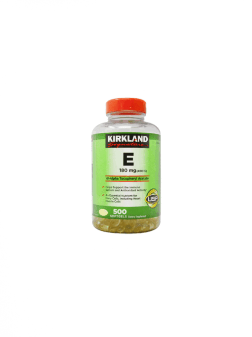 ویتامین ای کرکلند 180میلی گرم (500 عدد) Kirkland Signature Vitamin E 180 mg