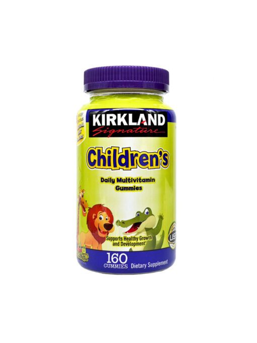 پاستیل‌ مولتی ویتامین روزانه کودکان کرکلند سیگنچر (160عددی) | Kirkland Signature Children’s Daily Multivitamins Gummies