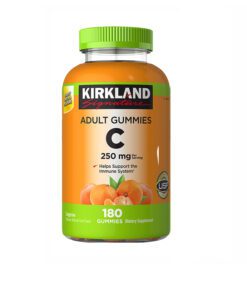 پاستیل‌ ویتامین سی بزرگسال 250 میلی‌گرم کرکلند سیگنچر (180 عددی) | Kirkland Signature Vitamin C Adult Gummies 250 mg