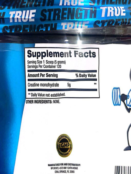 کراتین میکرونایز بی پی آی (600G) | BPI Micronized Creatine - Image 5