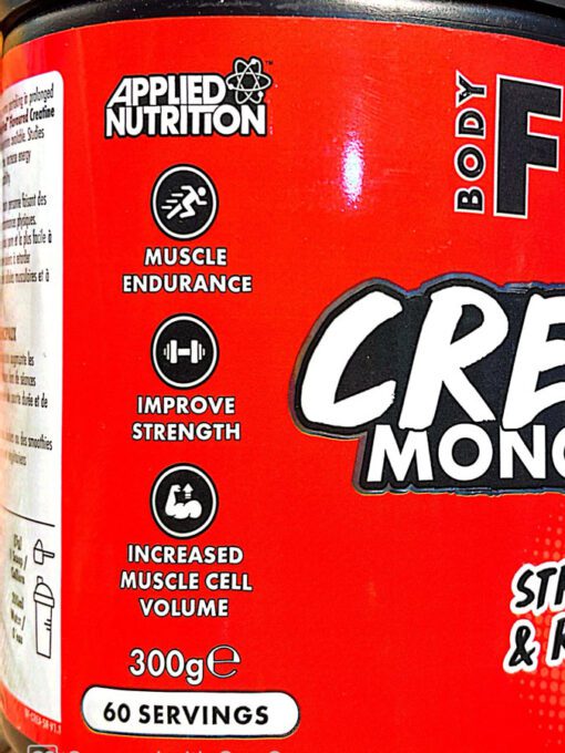 کراتین مونوهیدرات بادی فیول اپلاید طعم دار | (300g) Applied Nutrition BodyFuel Creatine Monohydrate - Image 5